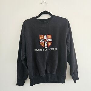 Vintage Black Crewneck Sweater